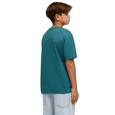 4. Puma ESS Small No. 1 Logo Relaxed Tee für Kinder Grün 684920 41