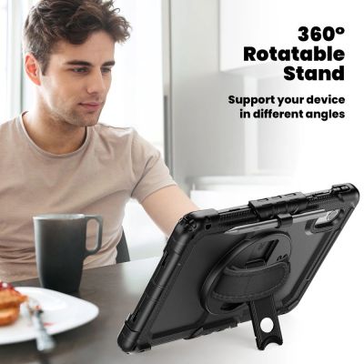 7. Tech-Protect Solide Hülle für Lenovo Idea Tab 11.0 TB-336, Schwarz