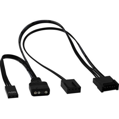 4. AEROCOOL PGS SATURN 12F ARGB 6P Lüfter (120 mm)