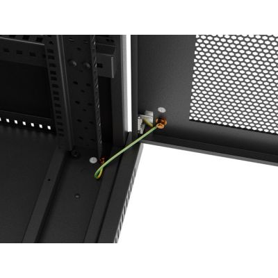 11. Lanberg FF01-6632-23BL 32U Rack, freistehend, schwarz