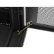 11. Lanberg FF01-6632-23BL 32U Rack, freistehend, schwarz