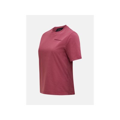 3. PEAK PERFORMANCE W Original T-Shirt mit kleinem Logo, Rot