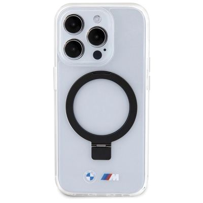 3. BMW Ring Stand M Collection MagSafe Case für iPhone 15 Pro - Transparent