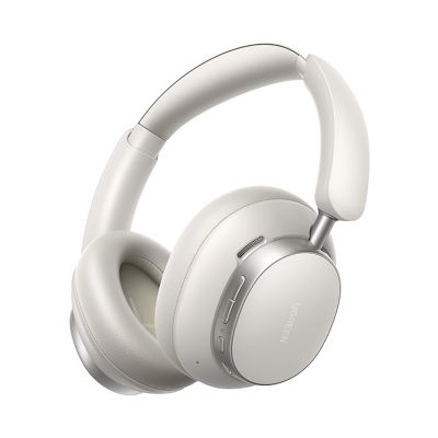 2. Ugreen Studio Pro Hybrid HP206 On-Ear-Kopfhörer mit aktiver Geräuschunterdrückung (ANC) – Weiß