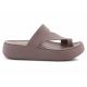 6. Crocs Getaway Platform Toe Loop W 210834-0LF Flip-Flops