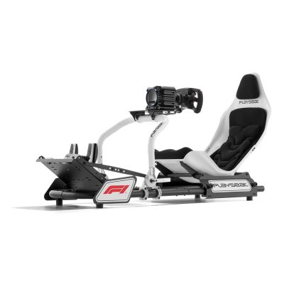 5. Playseat Formula Instinct Gaming-Stuhl – F1 Edition Universal-Polstersitz Schwarz, Weiß