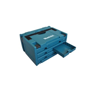 4. Makita MAKSTOR 3.6 Kleinteilebox Schwarz, Blau