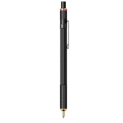 3. Rotring RO800 M Schwarzer Druckkugelschreiber