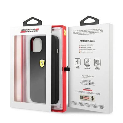 8. Ferrari FESIHCP13SBK iPhone 13 mini 5.4" schwarz/schwarz Hardcase Silikon