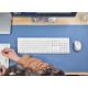 10. Tastatur + Maus Trust ODY II Wireless White US