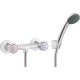 Wandmontierte Duscharmatur mit Duschset BON 041D 5908212049709