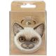 6. Nimmy New Big Eyed Pet 2.0 Katzen-Tracker-Hülle - Braun