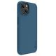 6. Nillkin Super Frosted Shield Pro magnetische Hülle für iPhone 14 Plus mit MagSafe magnetischem Blau
