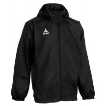 SELECT Spanien schwarze Fußball-Trainingsjacke mit durchgehendem Reißverschluss