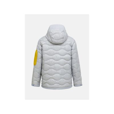 3. Herren-Daunenjacke PEAK PERFORMANCE M Helium Utility Down Hood Jacket, Farbe Grau