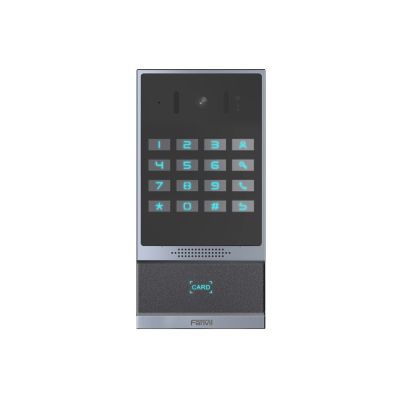 Fanvil i64 Video-Türsprechanlage mit PoE, IP66, HD-Kamera, HD-Audio, integriertem Lautsprecher, IC/RFID, Wandmontage