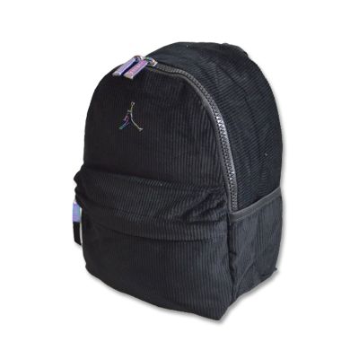 Air Jordan Cord-Mini-Rucksack für Mädchen, Schwarz - 2A0860-023
