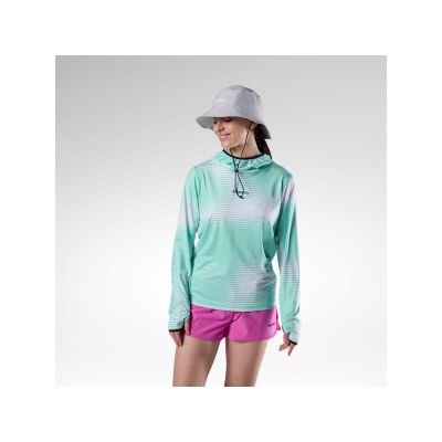 ROSSIGNOL Damen W Westweg Sun Hoodie Grün