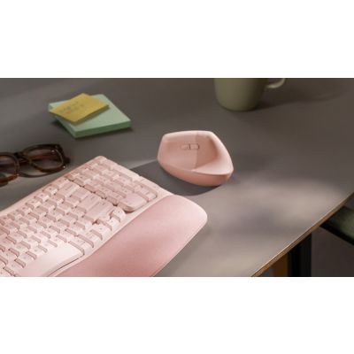 Logitech Lift Vertikale Pinke Maus