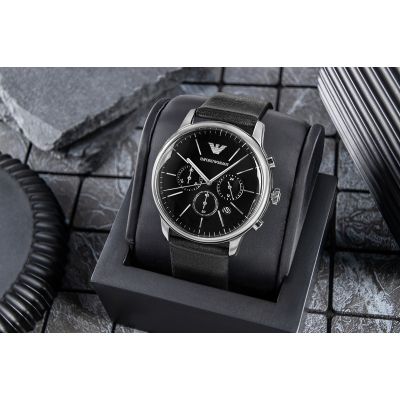 5. Herrenuhr EMPORIO ARMANI Minimalist Chronograph AR11774 + Box