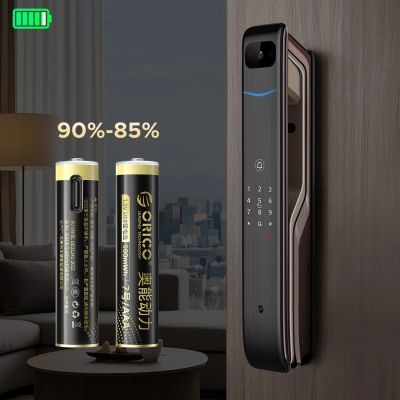 6. Orico Ener-G EG7C Lithium-Batterie 1,5 V 500 mWh AAA USB-C wiederaufladbare Batterie 4 Stück.