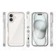 2. Outer Space Case mit Gelrahmen für iPhone 16 Plus – transparent