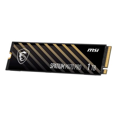 7. MSI SPATIUM M470 Pro 1 TB PCIe 4.0 NVMe M.2 2280 SSD