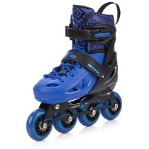 Meteor S 30-33 Loky Rollschuhe Schwarz/Blau
