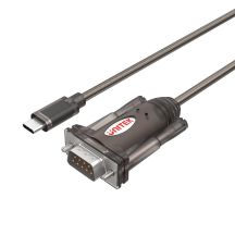 UNITEK Adapter USB-C - 1x RS-232, Y-1105K