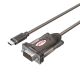 UNITEK Adapter USB-C - 1x RS-232, Y-1105K