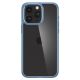 9. Spigen Crystal Hybrid-Hülle für iPhone 15 Pro Max – transparent und blau