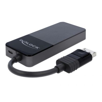 DeLOCK DisplayPort 1.4 Splitter 1 x DisplayPort Eingang 3 x HDMI MST