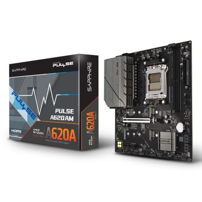 7. Sapphire PULSE A620AM AMD A620A Sockel AM5 Micro-ATX