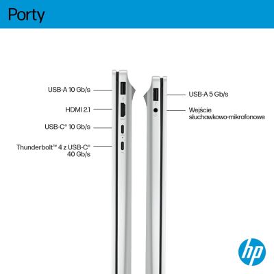 5. HP OmniBook 7 16-az0222nw Core 5 210H 16" 2K 300 Nits AG 16 GB DDR5 5200 SSD512 Intel Grafikkarte 5 MP IR-Kamera 70 Wh Windows 11 Glacial Silver 2 Jahre
