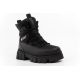 3. Lee Cooper Damen-Winterstiefel, schwarz, gefütterte Stiefeletten mit Reißverschluss