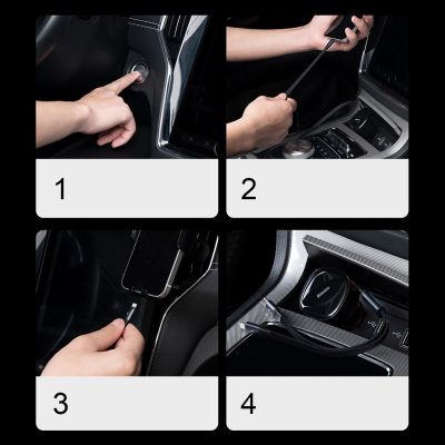 22. Baseus Enjoyment 2in1 Autoladegerät 30W schwarz (CGTX000001)