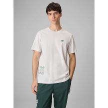 Herren-T-Shirt mit Aufdruck, regulär, Größe 4F 4FRSS26TTSHM3814-11S