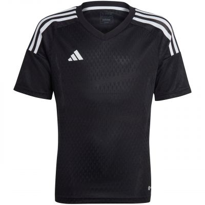 adidas Tiro 23 Wettkampf-Trikot für Kinder, Schwarz, IC7461