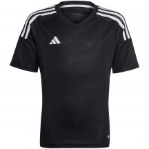 adidas Tiro 23 Wettkampf-Trikot für Kinder, Schwarz, IC7461
