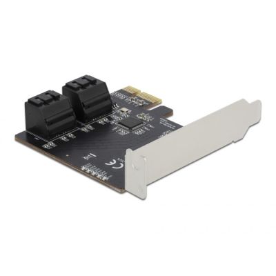 2. DeLOCK 4-Port SATA PCI Express x1 Karte – Low-Profile-Design