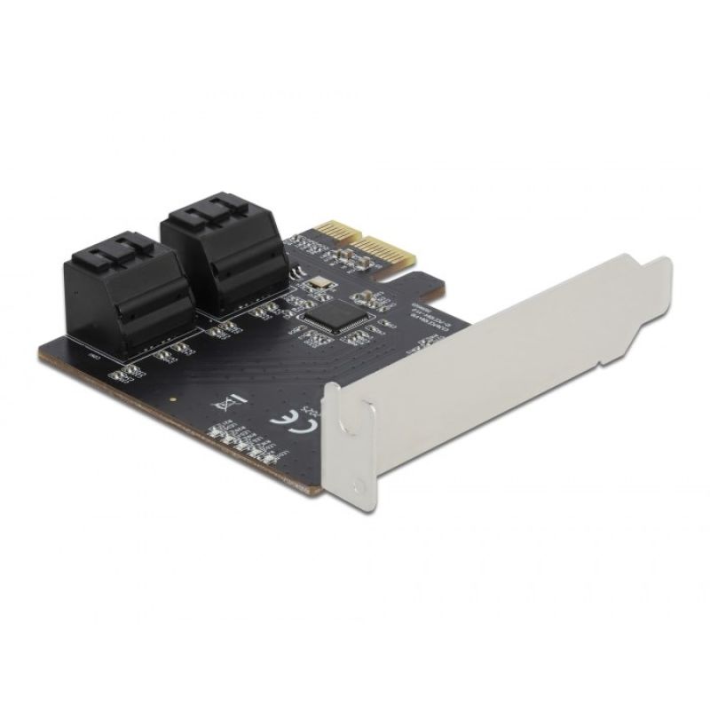 2. DeLOCK 4-Port SATA PCI Express x1 Karte – Low-Profile-Design