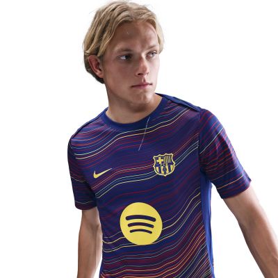 Nike FC Barcelona Academy Pro Heim-Aufwärmtrikot HJ7142-456