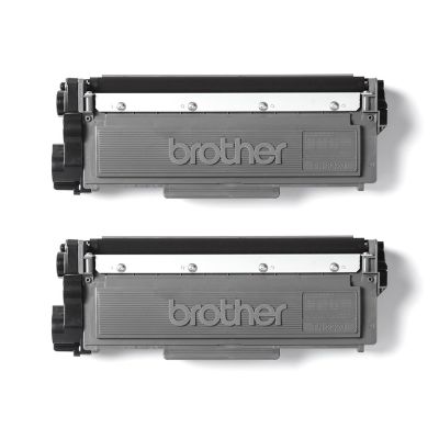 4. Brother TN-2320TWIN Tonerkartusche, 1 Stück, Original Schwarz