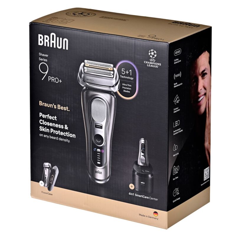 24. BRAUN 9675CC Elektrorasierer Grau