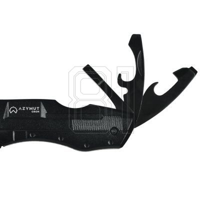9. AZIMUTH Gron Multitool - 11 Werkzeuge + 9 Bits + Holster (H-P224052)