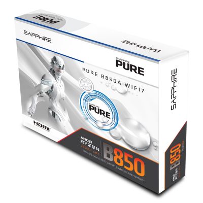 SAPPHIRE PURE B850A WIFI7 Motherboard