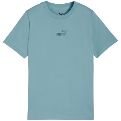 2. Puma ESS Small No. 1 Logo Centered Tee für Kinder Blau 692975 47
