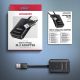7. Axagon ADM2-AM SSD-Gehäuse mit USB-A 10 Gbit/s – M.2 NVMe & SATA SSD-Adapter, 10 cm langes USB-A-Kabel, Schwarz