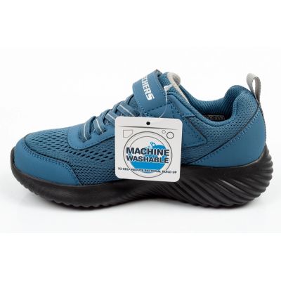 3. Skechers Bounder-Quantarun Leichte Slip-On-Sportschuhe für Kinder