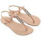 2. Ipanema Sandal Class Damen Flip-Flop Sandalen, Hellbeige mit Gold
